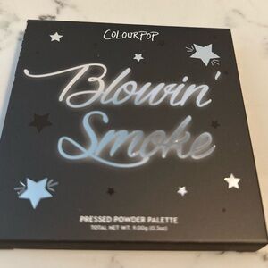 Colourpop Blowin’ Smoke eye shadow palette. NWT